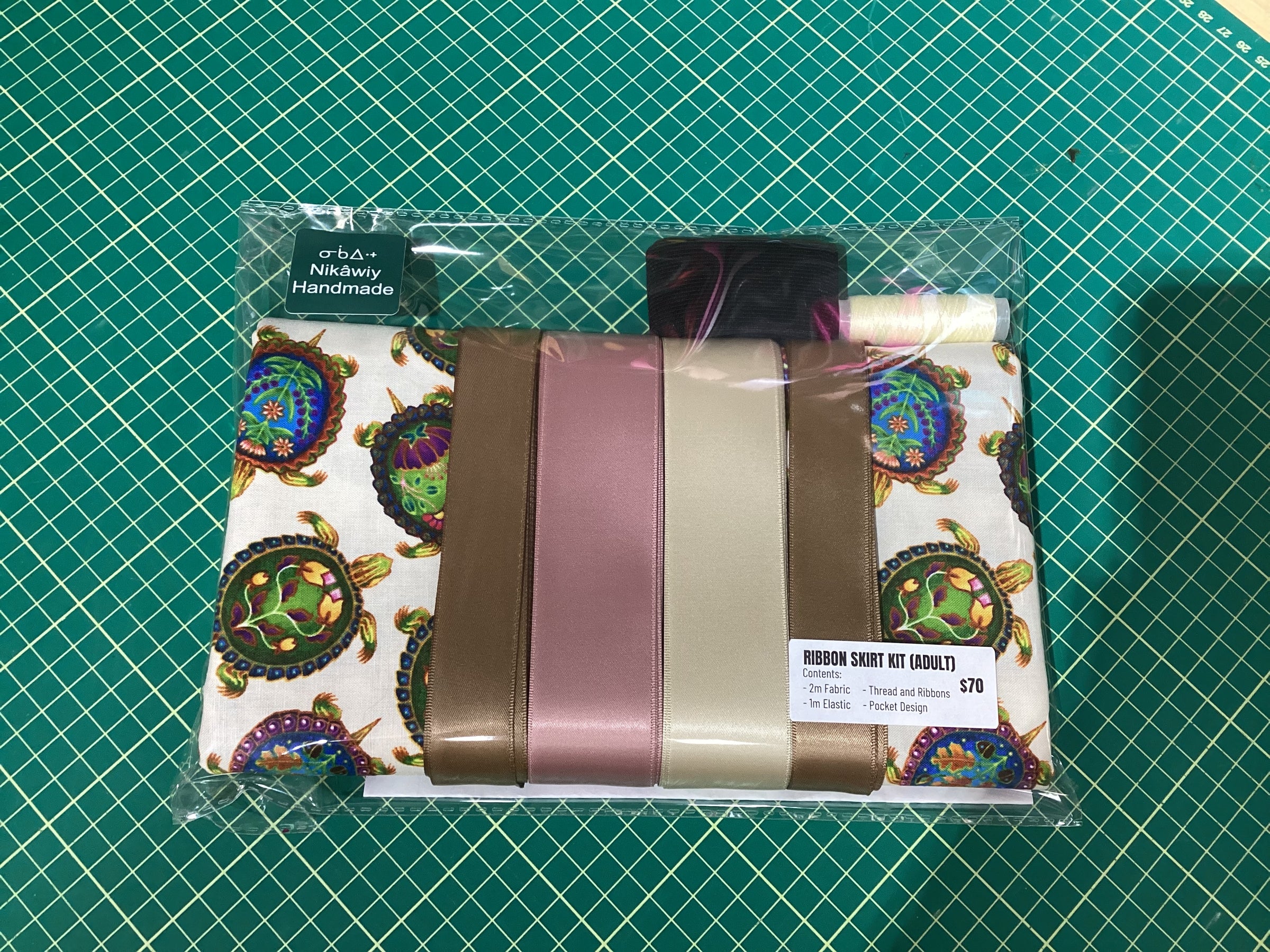 Adult Ribbon Skirt Kit (All Supplies Needed) | Nikawiy Beads