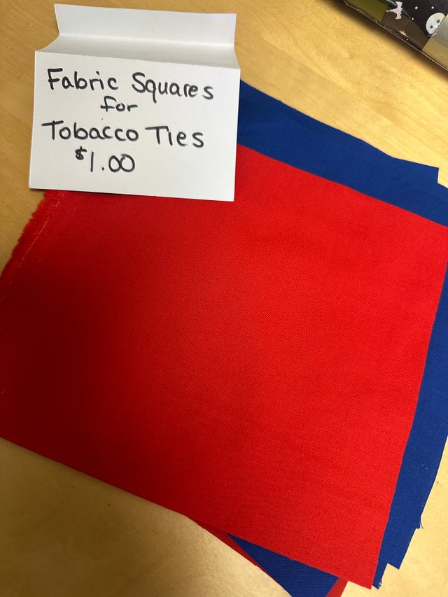 tobacco ties Sewn Items